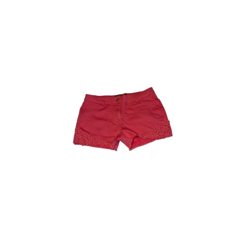 🆕 George Boho Pink Floral Trim Shorts - Girl’s Size 16
